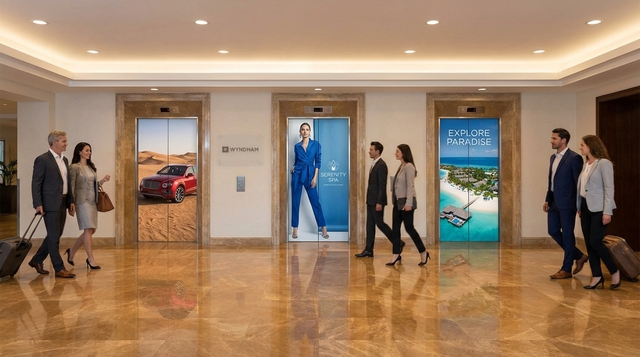 Vertical Impression elevator environment